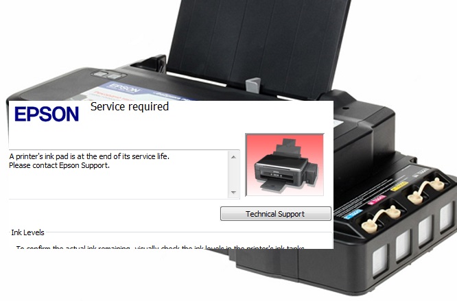Reset printer